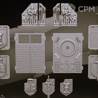 Описание картинки Grey Knights Razorback от Магазин Альфария по цене 1 200руб | Свободный Рынок Миниатюр - СРМ