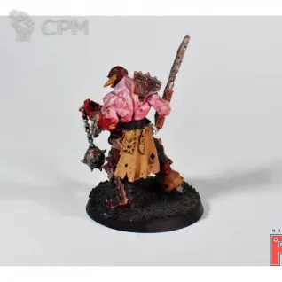 Описание картинки Slaughterpriest with Hackblade and Wrath-hammer от MiniaturesFAN по цене 2 750руб | Свободный Рынок Миниатюр - СРМ