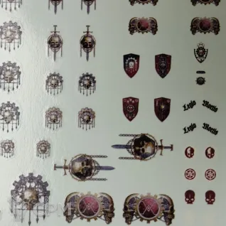 Описание картинки Transfer Sheet Legio Mortis от ССП по цене 1 350руб | Свободный Рынок Миниатюр - СРМ