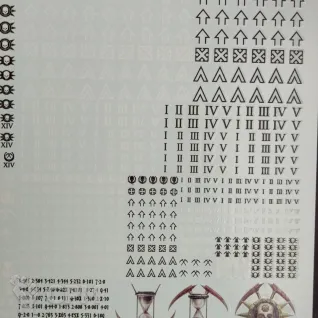 Описание картинки Transfer Sheet Death Guard от ССП по цене 1 800руб | Свободный Рынок Миниатюр - СРМ