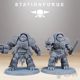 Описание картинки Socratis Doom Reaper Vanguards от GaRRo по цене 1 500руб | Свободный Рынок Миниатюр - СРМ