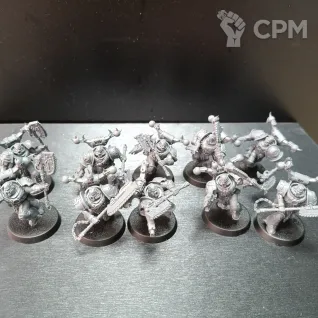 Описание картинки Khorne Berzerkers (ориг) #6 от Rivein по цене 4 100руб | Свободный Рынок Миниатюр - СРМ