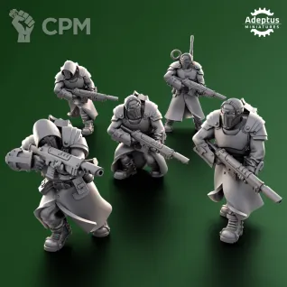 Описание картинки 2 Squad Crusaders Covenant от PocketSized Prints по цене 1 700руб | Свободный Рынок Миниатюр - СРМ