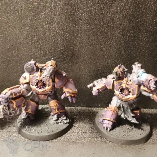 Описание картинки Chaos Lord на паке + obliterators 3 шт. (оригинал) от Magnito по цене 6 500руб | Свободный Рынок Миниатюр - СРМ