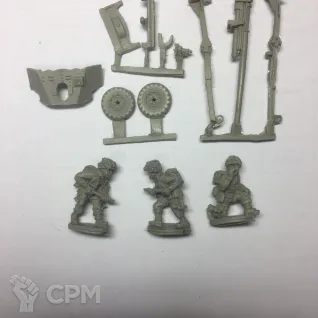 Описание картинки US Airborne 57mm anti-tank gun от  по цене 900руб | Свободный Рынок Миниатюр - СРМ