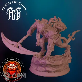 Описание картинки Жнец душ от Falgrim's_shop по цене 950руб | Свободный Рынок Миниатюр - СРМ