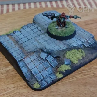 Описание картинки Подставка/ диорама для миниатюр DND, Warhammer, Malifaux. от Сергей Владимирович по цене 1 000руб | Свободный Рынок Миниатюр - СРМ