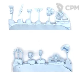 Описание картинки BLOOD ANGELS UPGRADE PACK SWORDS, HEADS, TORSOS от TPC по цене 270руб | Свободный Рынок Миниатюр - СРМ