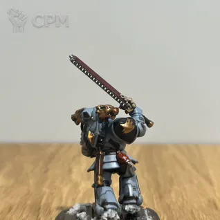 Описание картинки Wolf guard battle leader от Paul_Konovan по цене 4 500руб | Свободный Рынок Миниатюр - СРМ