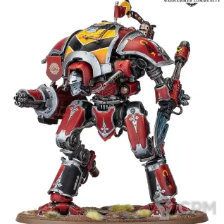 Описание картинки Imperial Knights: Knight Destrier от Mechanikus Forge по цене 4 800руб | Свободный Рынок Миниатюр - СРМ