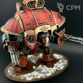 Описание картинки Армия Chaos Knights от Kisinamorda по цене 160 000руб | Свободный Рынок Миниатюр - СРМ