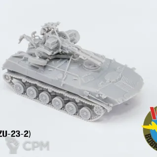 Описание картинки BTR-ZD ZU-23-2 от Wardog Workshop по цене 2 500руб | Свободный Рынок Миниатюр - СРМ