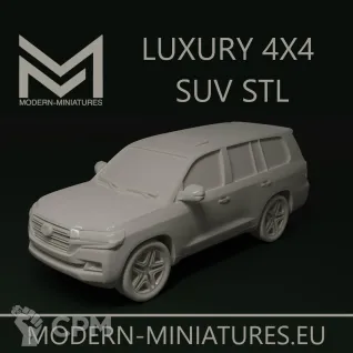 Описание картинки Luxury 4x4 suv от Wardog Workshop по цене 1 400руб | Свободный Рынок Миниатюр - СРМ
