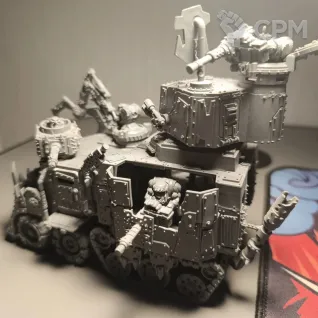 Описание картинки Ork Battlewagon от Erebus по цене 10 000руб | Свободный Рынок Миниатюр - СРМ