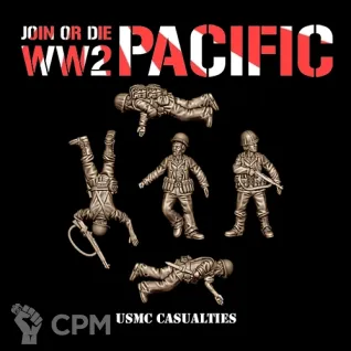 Описание картинки USMC CASUALTIES от 3DPrintClub по цене 100руб | Свободный Рынок Миниатюр - СРМ