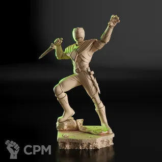 Описание картинки Green Ranger Фигурка (Power Rangers) от GAS3TXD  по цене 2 900руб | Свободный Рынок Миниатюр - СРМ