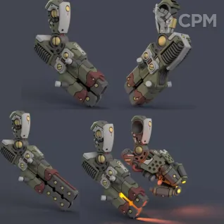 Описание картинки XV109 Y’VAHRA BATTLESUIT от Kapers Point по цене 2 151руб | Свободный Рынок Миниатюр - СРМ