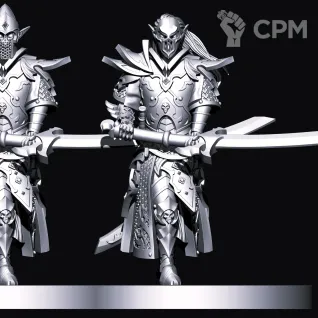 Описание картинки Har Ganeth Executioners unit (10 шт) от Магазин Альфария по цене 1 000руб | Свободный Рынок Миниатюр - СРМ