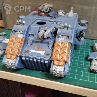 Описание картинки 1 Land Raider Crusader и 1 Land Raider Crusader\Redeemer оригинал от Wolf по цене 15 500руб | Свободный Рынок Миниатюр - СРМ