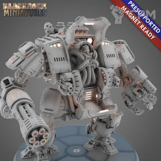 Описание картинки Redemptor Dreadnought от Saudad по цене 2 000руб | Свободный Рынок Миниатюр - СРМ