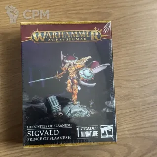 Описание картинки Sigvald Prince of Slaanesh от zurdo по цене 6 400руб | Свободный Рынок Миниатюр - СРМ