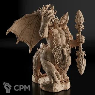 Описание картинки Mannoroth Фигурка (World of Warcraft) от GAS3TXD  по цене 6 200руб | Свободный Рынок Миниатюр - СРМ