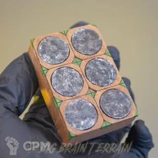 Описание картинки 5 тайлов раскошного пола 2х3 - террейн для НРИ, ДнД от Big Brain Terrain по цене 500руб | Свободный Рынок Миниатюр - СРМ