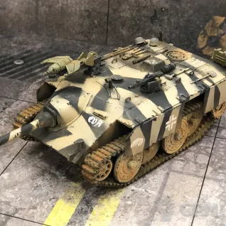 Описание картинки E-10 Flammhetzer Dust 1947 от Munin по цене 3 000руб | Свободный Рынок Миниатюр - СРМ