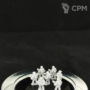 Описание картинки Heavy Infantry (6 тонн) от Dwarf Pirate Foundry по цене 150руб | Свободный Рынок Миниатюр - СРМ