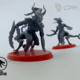 Описание картинки Fiends (3шт) от Studio Cockatoo по цене 1 210руб | Свободный Рынок Миниатюр - СРМ
