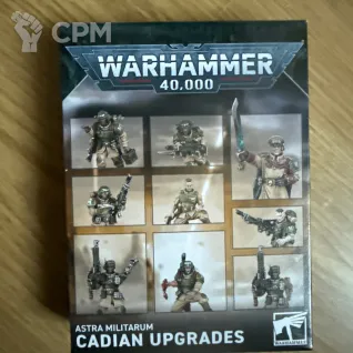 Описание картинки Astra Militarum: Cadian Upgrades от zurdo по цене 3 700руб | Свободный Рынок Миниатюр - СРМ