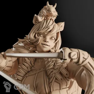 Описание картинки Squirrel Girl Фигурка (Marvel) от GAS3TXD  по цене 2 900руб | Свободный Рынок Миниатюр - СРМ