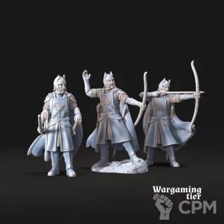 Описание картинки High Humans bow от Manufactorum76 по цене 960руб | Свободный Рынок Миниатюр - СРМ