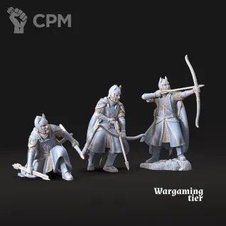 Описание картинки High Humans bow от Manufactorum76 по цене 960руб | Свободный Рынок Миниатюр - СРМ