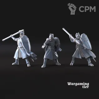 Описание картинки Shield-and-Spear от Manufactorum76 по цене 960руб | Свободный Рынок Миниатюр - СРМ