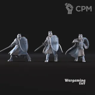 Описание картинки Sword-and-Shield от Manufactorum76 по цене 960руб | Свободный Рынок Миниатюр - СРМ
