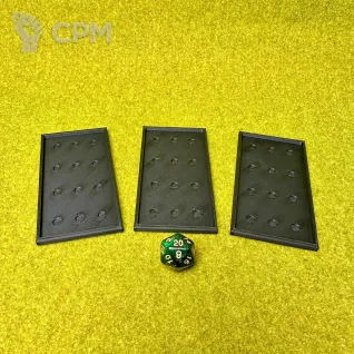 Описание картинки Movements tray для баз 25х50мм тип 4х1 от Миниатюры и фигурки по цене 160руб | Свободный Рынок Миниатюр - СРМ