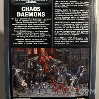 Описание картинки Warhammer 40000 - Chaos Daemons Codex от Mini Wargame по цене 2 950руб | Свободный Рынок Миниатюр - СРМ