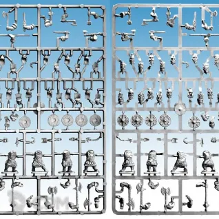 Описание картинки OAKP102 Dwarf Heavy Infantry от Base 28 по цене 3 125руб | Свободный Рынок Миниатюр - СРМ