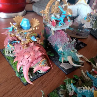 Описание картинки Lizardmen / Seraphon от Акис по цене 50 000руб | Свободный Рынок Миниатюр - СРМ