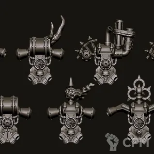 Описание картинки Plague Marines (отряд 5 моделей) от Магазин Альфария по цене 725руб | Свободный Рынок Миниатюр - СРМ