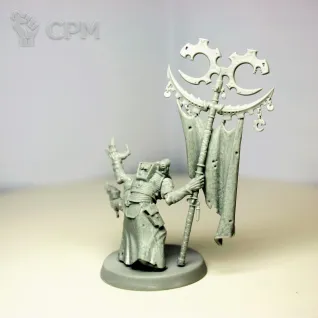 Описание картинки Genestealer Cults Acolyte Iconward от Mechanic по цене 500руб | Свободный Рынок Миниатюр - СРМ