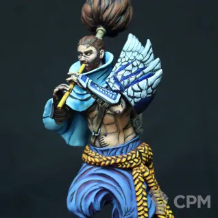 Описание картинки Yasuo (League of Legends) / Ясуо (Лига Легенд) от imkvazit по цене 12 000руб | Свободный Рынок Миниатюр - СРМ