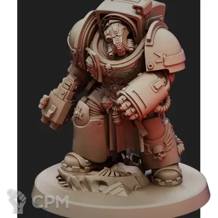 Описание картинки Black Templars Terminators от Печатный подвальчик по цене 1 295руб | Свободный Рынок Миниатюр - СРМ