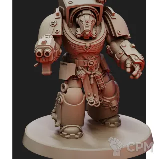 Описание картинки Black Templars Terminators от Печатный подвальчик по цене 1 295руб | Свободный Рынок Миниатюр - СРМ