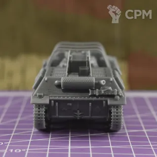 Описание картинки Немецкая САУ Sturmpanzerwagon II с экипажем (версия DAK) / масштаб 1:56 / 28mm от DModels по цене 1 500руб | Свободный Рынок Миниатюр - СРМ