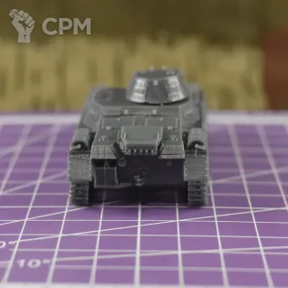 Описание картинки Немецкий легкий танк Panzer l А / масштаб 1:56/ 28мм от DModels по цене 400руб | Свободный Рынок Миниатюр - СРМ