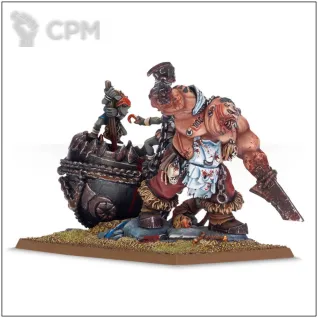 Описание картинки Skrag the Slaughterer от OldHammer Мастерская по цене 900руб | Свободный Рынок Миниатюр - СРМ