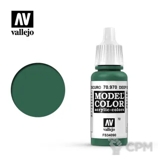 Описание картинки Краска Vallejo Model Color - Deep Green 70970 от Sladkov по цене 290руб | Свободный Рынок Миниатюр - СРМ