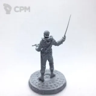 Описание картинки Duelist 28mm от Fantasy Minis по цене 550руб | Свободный Рынок Миниатюр - СРМ